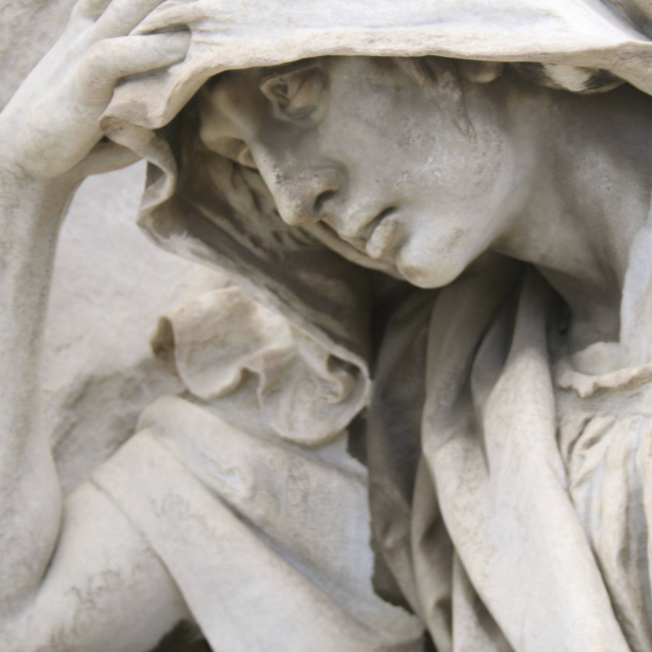 statue in cemetery in Grave Consequences by Debra DuPree Williams